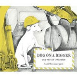 Dog on a Digger