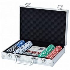 Set de poker 200 Chipuri in Cutie Aluminiu tip Servieta foto