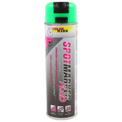Spray marcaj rutier, Dupli-Color MK Flour, verde, 500 ml foto