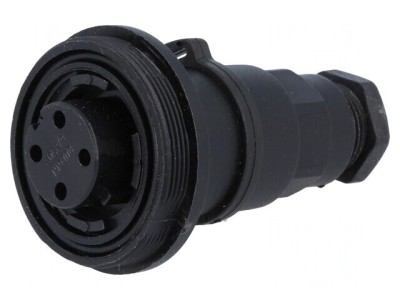 Conector Circular Mamă 4-PIN PX0749/S foto