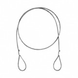 Cablu/sufa troliu din otel cu grosime de 14mm si lungime de 5m cu inele pentru tractat sau ridicat