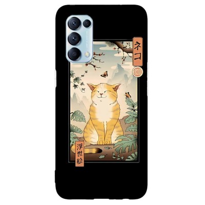 Husa compatibila cu Oppo A31 model Edo cat, Silicon, TPU, Viceversa foto