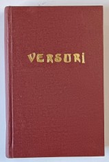 VERSURI de ION MINULESCU, A DOUA EDITIE DEFINITIVA 1943 foto