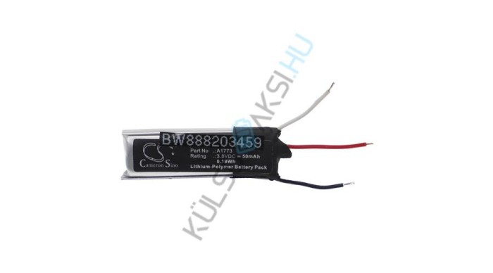 Baterie de &icirc;nlocuire pentru căști fără fir VHBW pentru Beats by Dr. Dre A1773, YU10448-16022 - 50 mAh 3,8 V Li-polimer