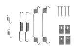 Set accesorii saboti frana Suzuki Vitara (ET TA TD) 07.88-08.99, Vitara Cabrio (ET TA) 07.88-10.02, montare Spate, cu arc; Bosch