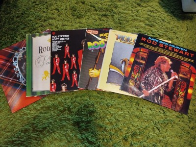 PACK 6 Discuri vinil LP MUZICA = ROD STEWART = foto