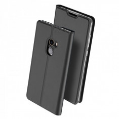 Husa carte flip wallet Dux Ducis pentru Xiaomi Mi Mix 2, gri foto