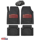 Covorașe Auto TeamCar&reg; Tip Tăviță Compatibile Renault Captur II (2019+) - red, Cauciuc