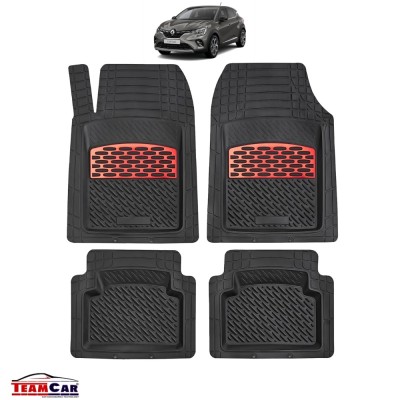 Covorașe Auto TeamCar&amp;reg; Tip Tăviță Compatibile Renault Captur II (2019+) - red foto