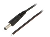 Cablu Alimentare DC 4.8/1.7 Negru 1.5m