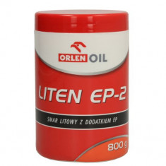 Vaselina Orlen EP-2 0.8KG_Destinata pentru lubrifierea rulmentilor si a echipamentelor de rulare care functioneaza la sarcini mari. la temperaturi de