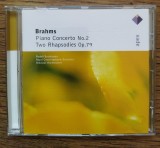 CD Brahms &ndash; Piano Concerto No.2 | Two Rhapsodies Op.79