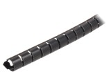 &Icirc;nfăşurare spirală poliamidă neagră 8mm Helawrap HWPAV0