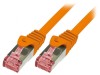 Patch Cord S/FTP Cat6 Cu LSZH Portocaliu 10m, Logilink