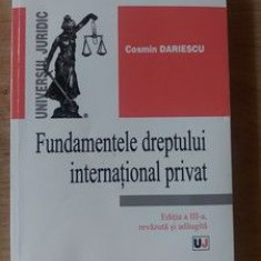 Fundamentele dreptului international privat- Cosmin Dariescu