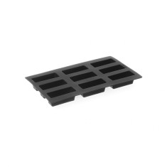 Forma pentru copt din silicon 325x176 mm, Hendi, cu 9 forme Mini-Cake 80x30x(H)33 mm foto