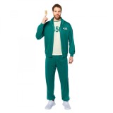 Costum jucator 456 Squid Game pentru adulti - Jocul Calamarului XL