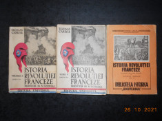THOMAS CARLYLE - ISTORIA REVOLUTIEI FRANCEZE 3 volume, seria completa (1946) foto