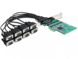 PCI Express Card la 8 x Serial RS-232 High Speed 921K, Delock 89336