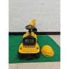 AIYAPLAY Excavator pentru copii, excavator pe roți cu cască de protecție, claxon și braț de săpare detașabil, 1-4 ani, galben | Aosom Romania