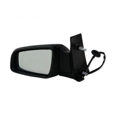 Oglinda exterioara Opel Zafira, 05.2005-01.2008, partea Stanga, culoare sticla crom, sticla asferica, cu carcasa grunduita, cu incalzire, ajustare el
