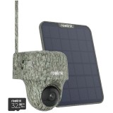 Camera de supraveghere Reolink Ranger GO PT G450 cu GSM / LTE / 4G, baterie reincarcabila si panou solar, 4K / 8 MP, detectare persoane/animale, notif