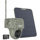 Camera de supraveghere Reolink Ranger GO PT G450 cu panou solar, GSM / LTE / 4G, baterie reincarcabila, 4K / 8 MP, detectare persoane/animale