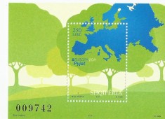 |Albania, colita, Europa CEPT, 2011, MNH