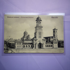 Carte postala Alba Iulia: Biserica de incoronare, 1930, necirculata