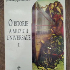 DD- O ISTORIE A MUZICII UNIVERSALE - IOANA STEFANESCU - volumul I, 541 pag