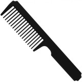 Pieptene Păr, 23cm, Negru, Plastic Non-Alunecos, Oem