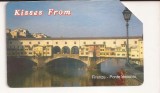 CT1-Cartela Telefonica -Telecom Italia -5 Euro- Firenze, Ponte Vecchio