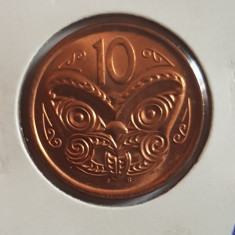 Noua Zeelanda 10 centi 2014 foto