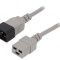Cablu Alimentare IEC C19-C20 PVC 3m Gri 16A 250V