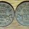 Canada - set raritati pt cunoscatori - 1 cent 1922 &amp; 1924 - George V - superbe !