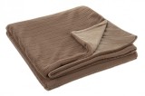 Cumpara ieftin Patura poliester maro Essential 180x150 cm