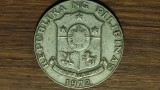 Insulele Filipine - moneda de colectie exotica - 50 sentimos 1972 - Marcelo H. del Pilar - ⌀27.5mm