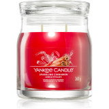 Yankee Candle Sparkling Cinnamon lum&acirc;nare parfumată 368 g