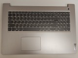 Carcasa superioara cu tastatura palmrest Laptop, Lenovo, IdeaPad 3-17ARE05 Type 81W5, AP1JX000400, AM1JX000100, EC1JX000200, GS752, iluminata, Platinu