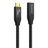 Cumpara ieftin Cablu prelungitor Orico CY32 100W USB Type-C male - USB Type-C female 1m negru