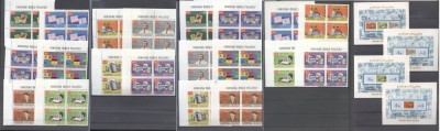 Yemen Kingdom 1968 Int. Philately 4xperf.set+4ximperf.set+4sheets MNH DA.093 foto