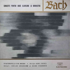 Disc vinil, LP. CONCERTE PENTRU DOUA CLAVECINE SI ORCHESTRA-J.S. BACH