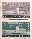 Cumpara ieftin Polonia 1959 arhitectura, Congresul Uniunii parlamentare Varșovia serie 2v. mnh, Nestampilat