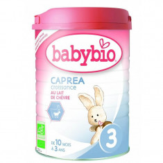 Formula de lapte praf de capra 3,+10 luni, 800 gr, Babybio