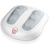 Aparat de masaj pentru picioare si spate FM 883, 50W, Alb