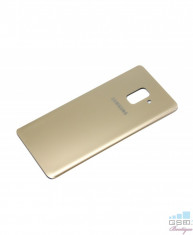 Capac Baterie Samsung Galaxy A8+ (2018) A730 Gold foto