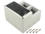 Carcasă modulară IP40 gri GEWISS GW27071 Nr. 6 27 COMBI