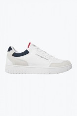 Sneakers barbati Th Basket Core Lth Mix Ess alb (Marime: 43) foto