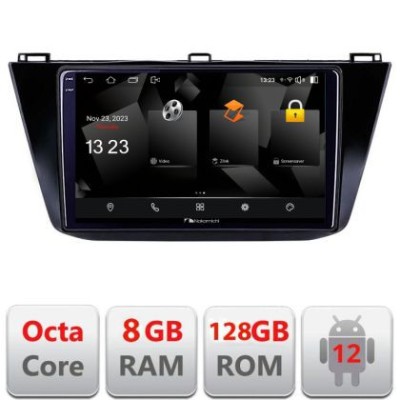Navigatie VW Tiguan 2016- 5960Pro-5883 Android Octa Core Qualcomm 2K Qled 8+128 DTS DSP 360 4G Optical CarStore Technology foto