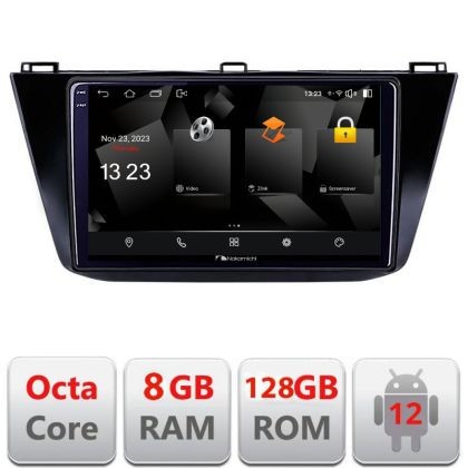 Navigatie VW Tiguan 2016- 5960Pro-5883 Android Octa Core Qualcomm 2K Qled 8+128 DTS DSP 360 4G Optical CarStore Technology